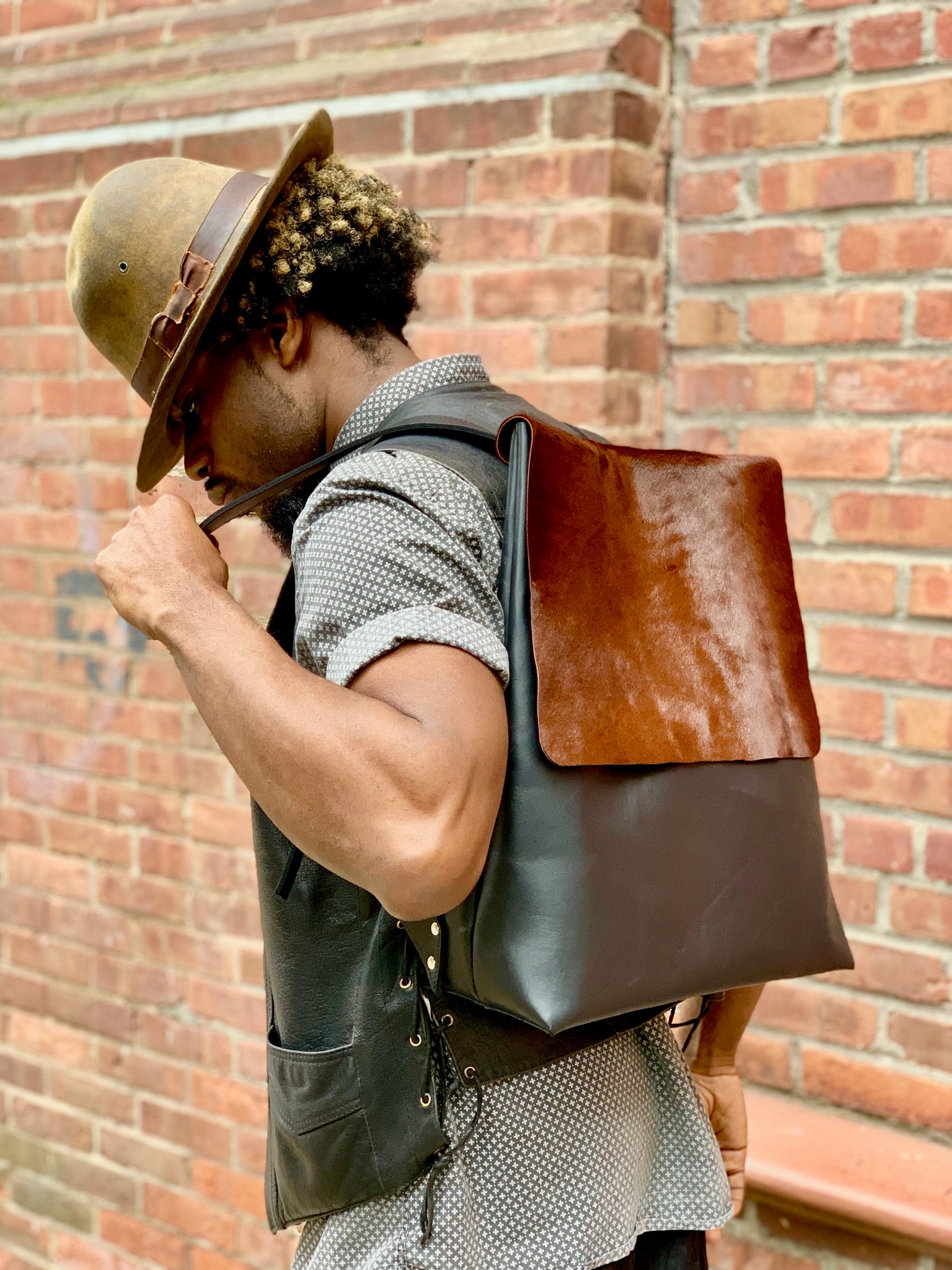 chusan leather backpack Hang Luxe BackPack – charanor